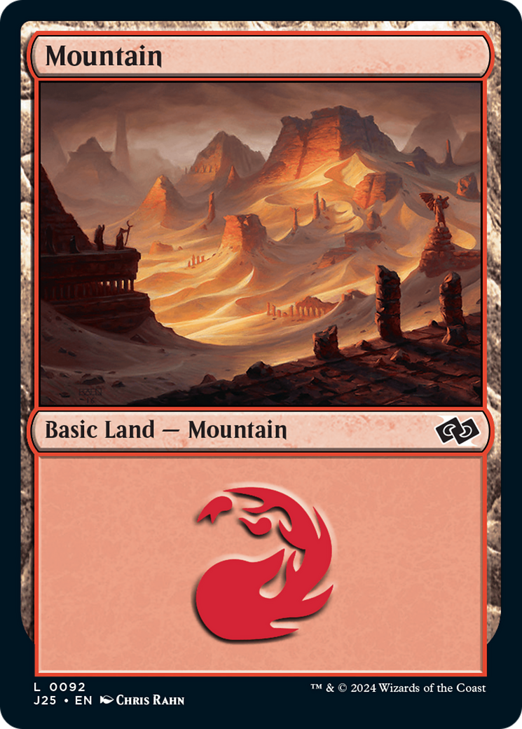Mountain (92) [Foundations Jumpstart] - Magic: The Gathering - Card Brawlers | Quebec | Canada |