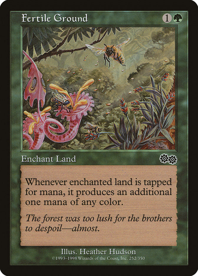 Fertile Ground [Urza's Saga] - Magic: The Gathering - Card Brawlers | Quebec | Canada |