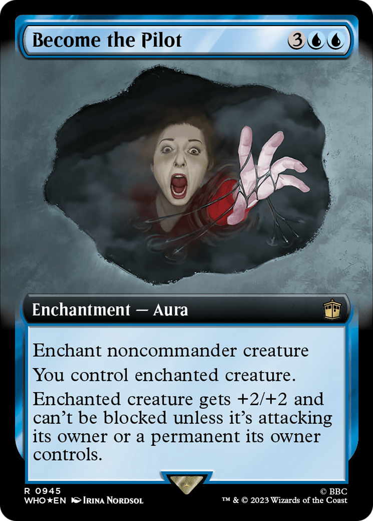 Become the Pilot (Extended Art) (Surge Foil) [Doctor Who] - Magic: The Gathering - Card Brawlers | Quebec | Canada |