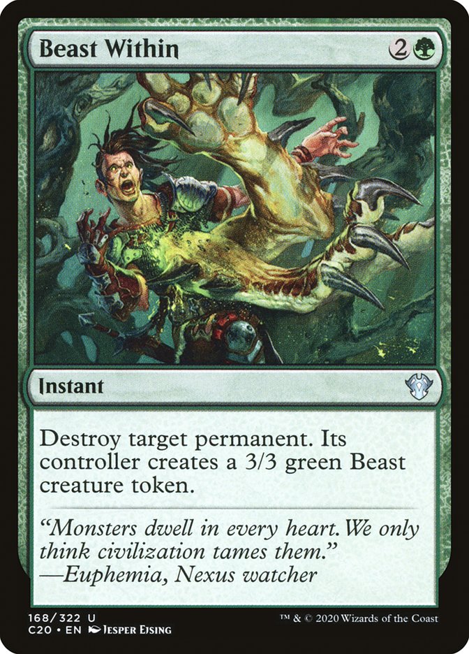 Beast Within [Commander 2020] - Magic: The Gathering - Card Brawlers | Quebec | Canada |