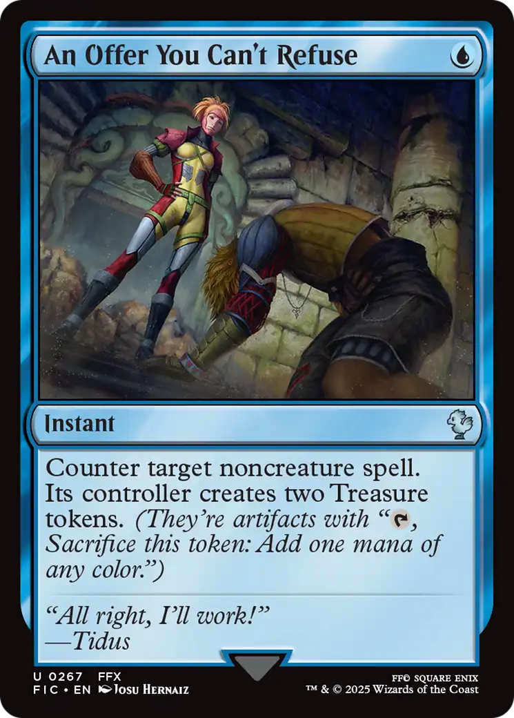 An Offer You Can't Refuse [FINAL FANTASY Commander] - Magic: The Gathering - Card Brawlers | Quebec | Canada |