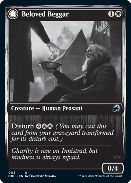 Beloved Beggar // Generous Soul [Innistrad: Double Feature] - Magic: The Gathering - Card Brawlers | Quebec | Canada |