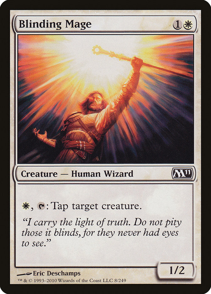 Blinding Mage [Magic 2011] - Magic: The Gathering - Card Brawlers | Quebec | Canada |