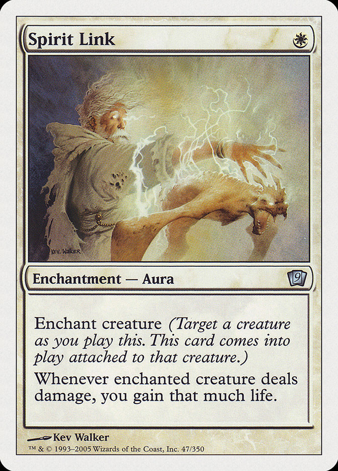 Spirit Link [Ninth Edition] - Magic: The Gathering - Card Brawlers | Quebec | Canada |