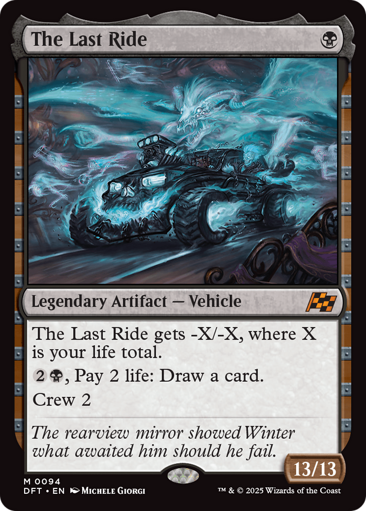 The Last Ride [Aetherdrift] - Magic: The Gathering - Card Brawlers | Quebec | Canada |