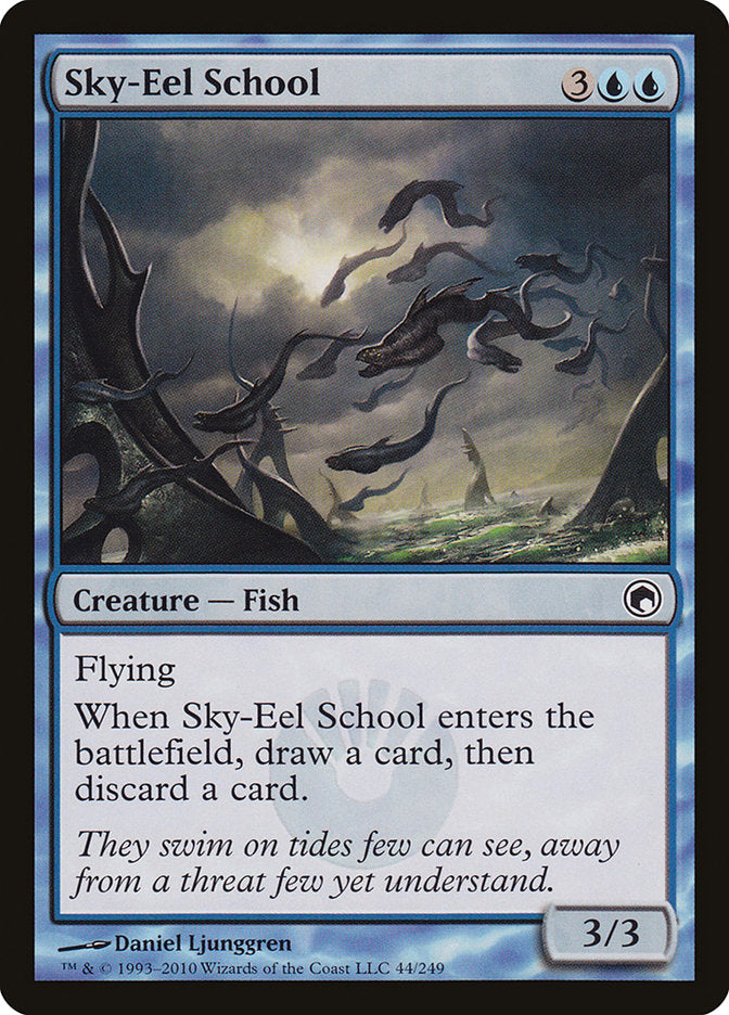 Sky-Eel School [Scars of Mirrodin] - Magic: The Gathering - Card Brawlers | Quebec | Canada |