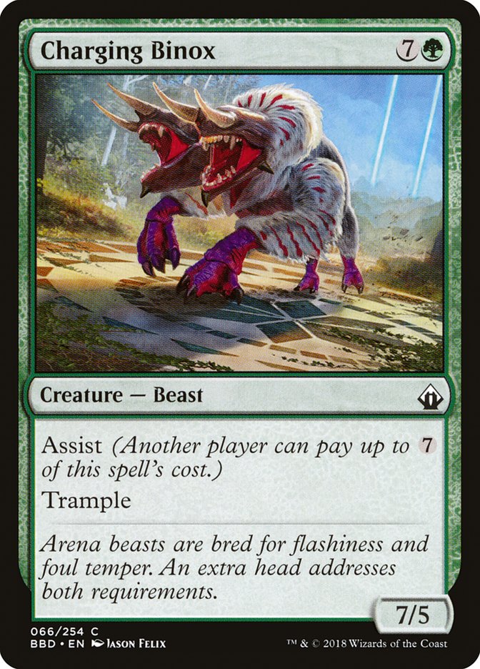 Charging Binox [Battlebond] - Magic: The Gathering - Card Brawlers | Quebec | Canada |