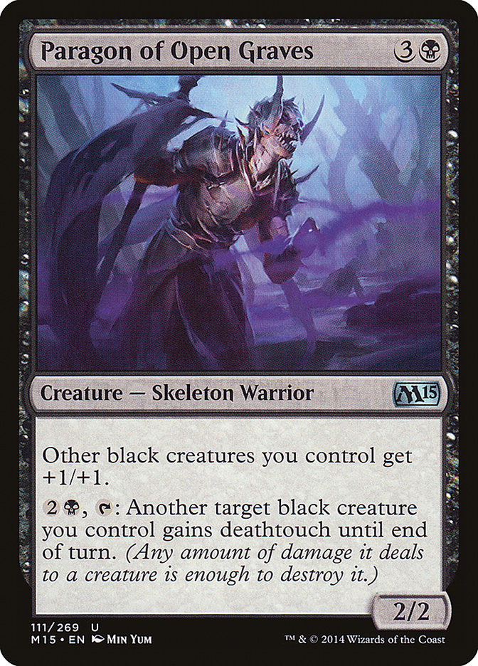 Paragon of Open Graves [Magic 2015] - Magic: The Gathering - Card Brawlers | Quebec | Canada |