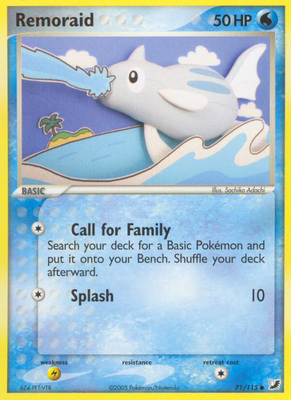 Remoraid (71/115) [EX: Unseen Forces] - Pokémon - Card Brawlers | Quebec | Canada |
