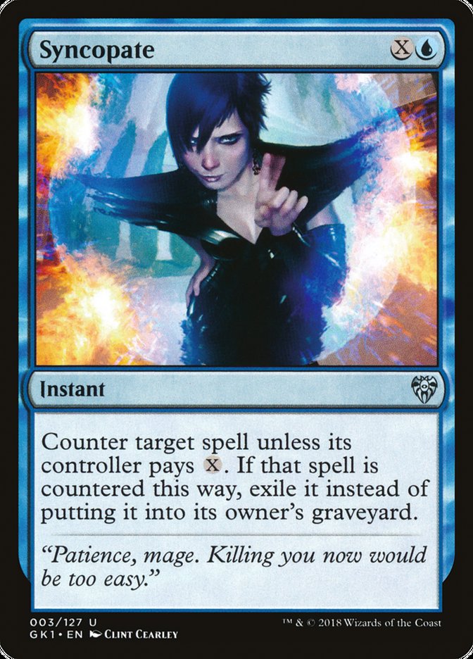Syncopate [Guilds of Ravnica Guild Kit] - Magic: The Gathering - Card Brawlers | Quebec | Canada |