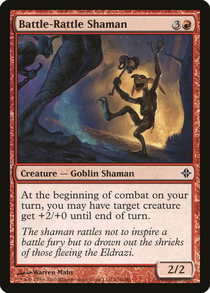 Battle-Rattle Shaman [Rise of the Eldrazi] - Magic: The Gathering - Card Brawlers | Quebec | Canada |