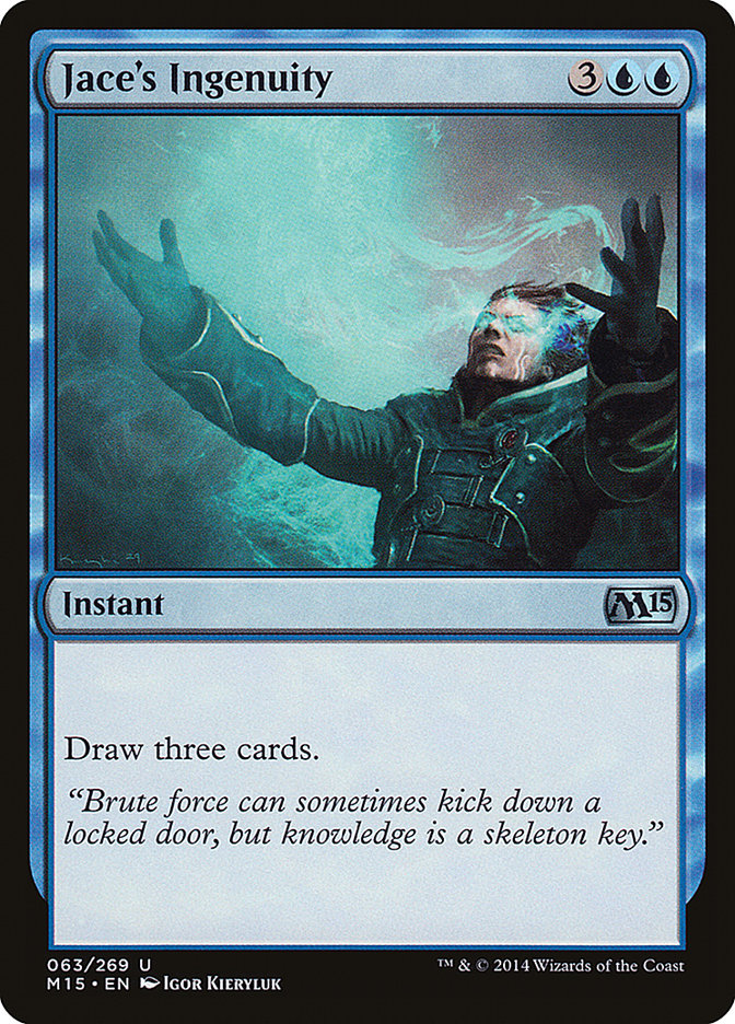 Jace's Ingenuity [Magic 2015] - Magic: The Gathering - Card Brawlers | Quebec | Canada |