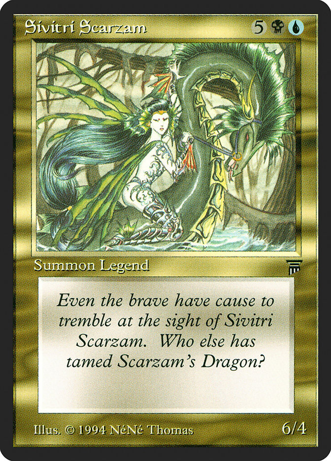 Sivitri Scarzam [Legends] - Magic: The Gathering - Card Brawlers | Quebec | Canada |