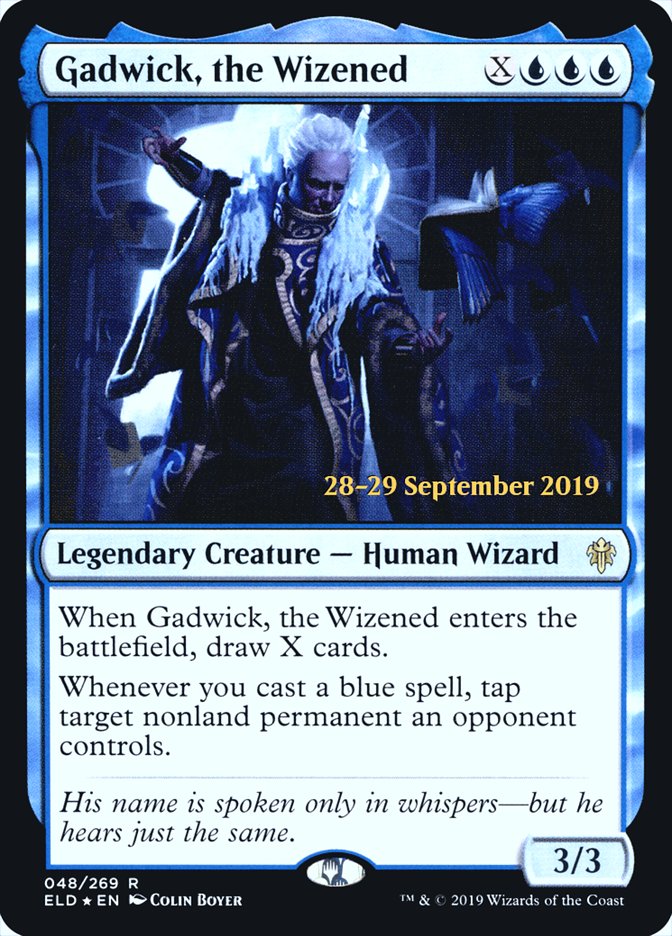 Gadwick, the Wizened [Throne of Eldraine Prerelease Promos] - Magic: The Gathering - Card Brawlers | Quebec | Canada |