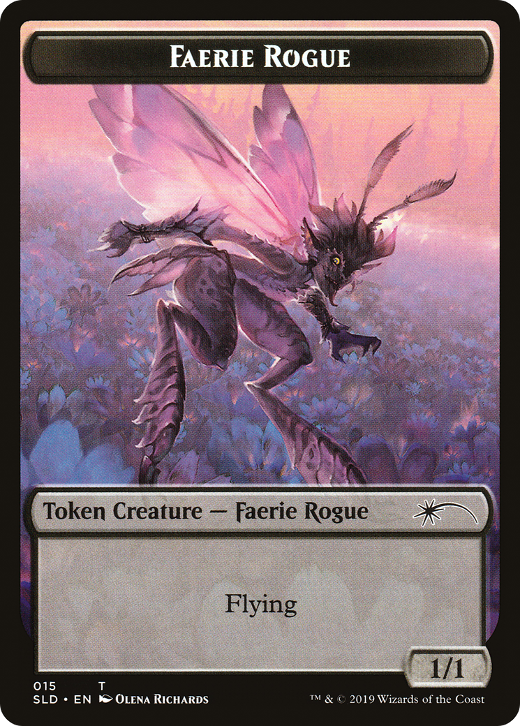Faerie Rogue Token (015) [Secret Lair Drop Series] - Magic: The Gathering - Card Brawlers | Quebec | Canada |