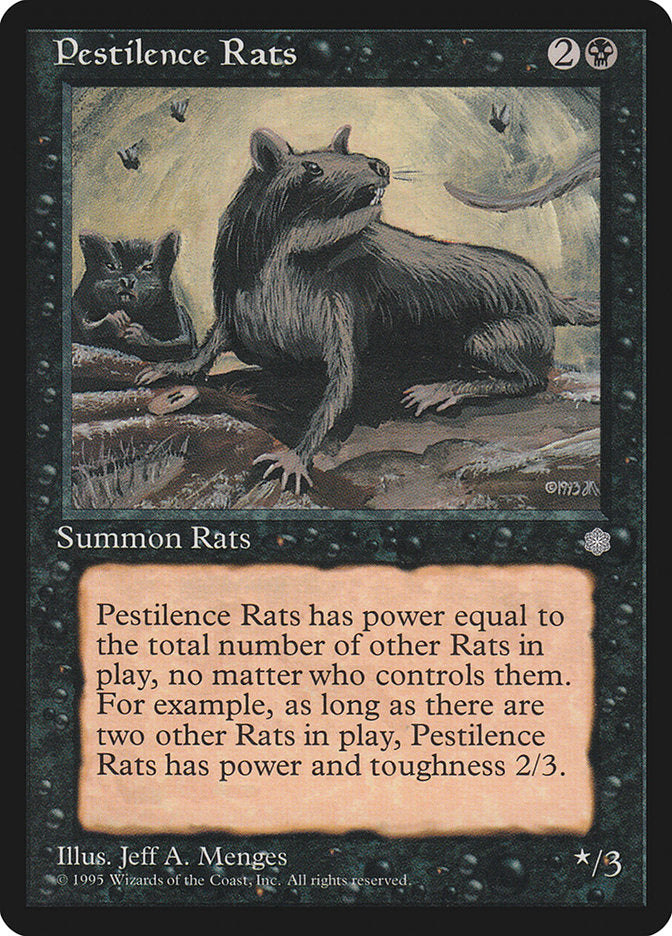 Pestilence Rats [Ice Age] - Magic: The Gathering - Card Brawlers | Quebec | Canada |