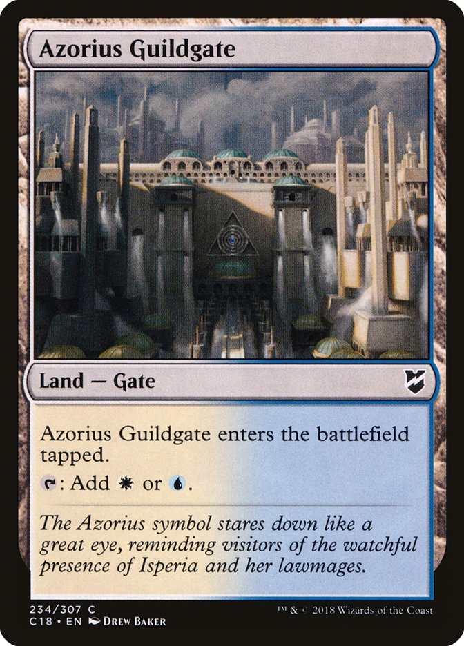 Azorius Guildgate [Commander 2018] - Magic: The Gathering - Card Brawlers | Quebec | Canada |