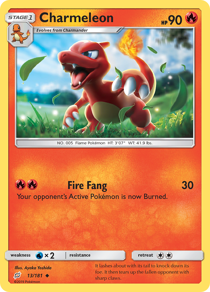 Charmeleon (13/181) [Sun & Moon: Team Up] - Pokémon - Card Brawlers | Quebec | Canada |