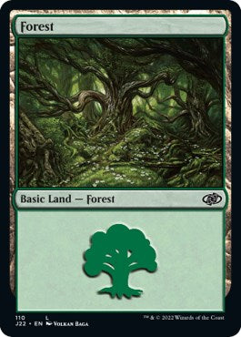 Forest (110) [Jumpstart 2022] - Magic: The Gathering - Card Brawlers | Quebec | Canada |