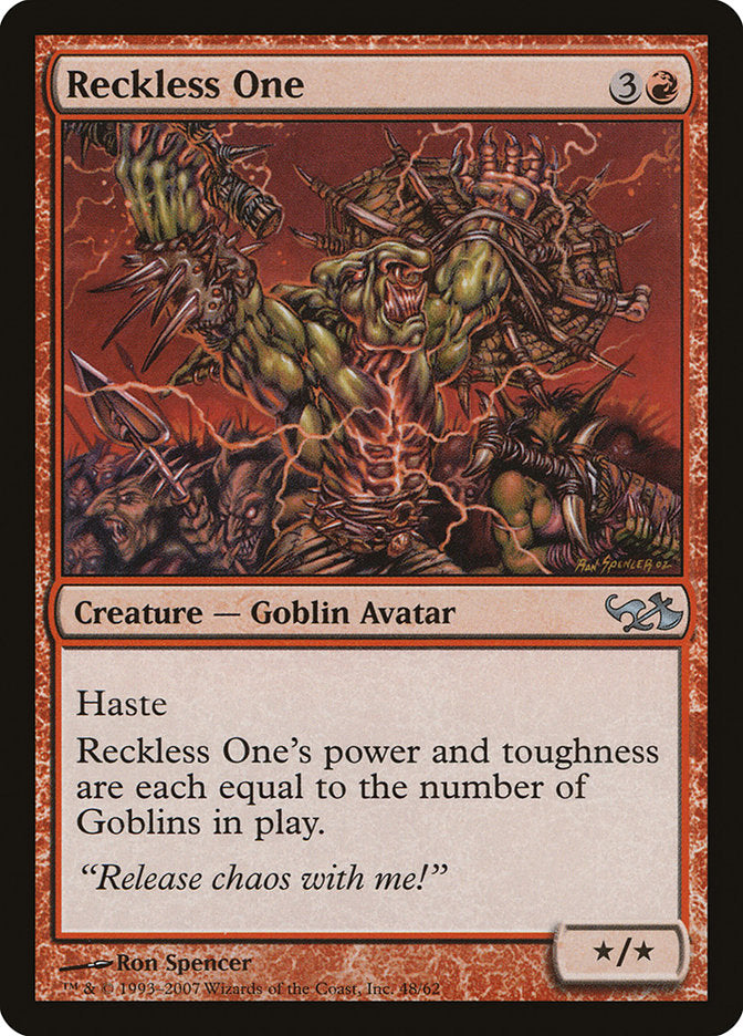 Reckless One [Duel Decks: Elves vs. Goblins] - Magic: The Gathering - Card Brawlers | Quebec | Canada |