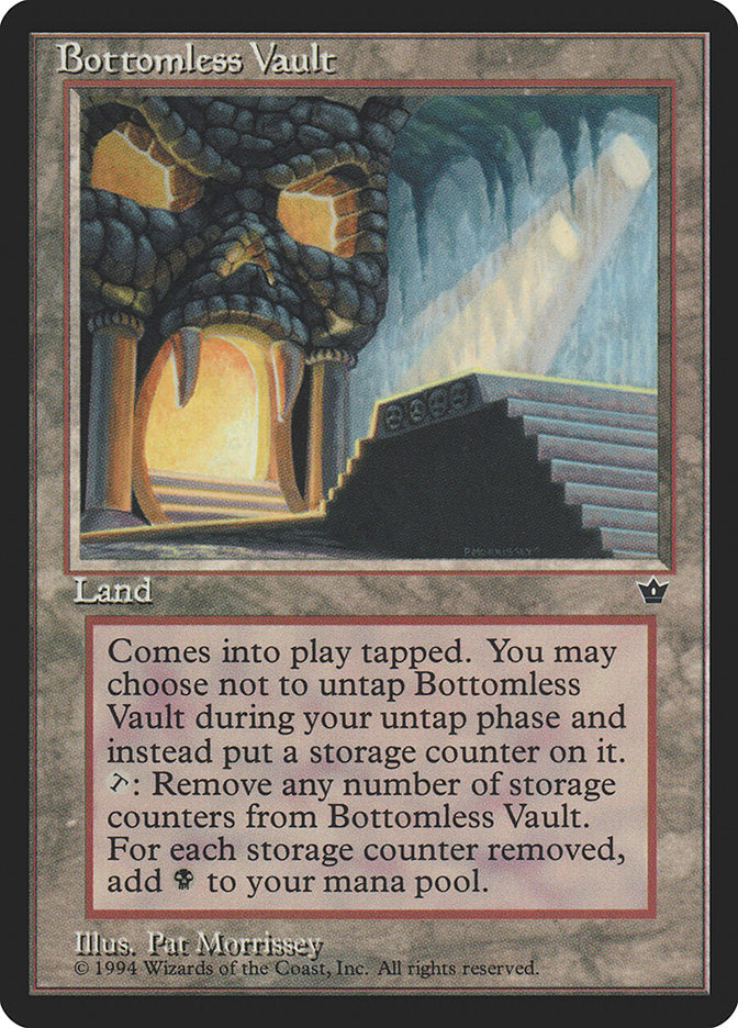 Bottomless Vault [Fallen Empires] - Magic: The Gathering - Card Brawlers | Quebec | Canada |