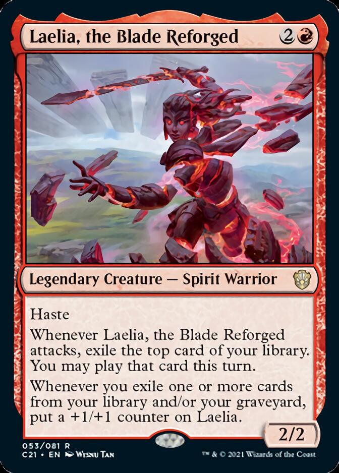 Laelia, the Blade Reforged [Commander 2021] - Magic: The Gathering - Card Brawlers | Quebec | Canada |