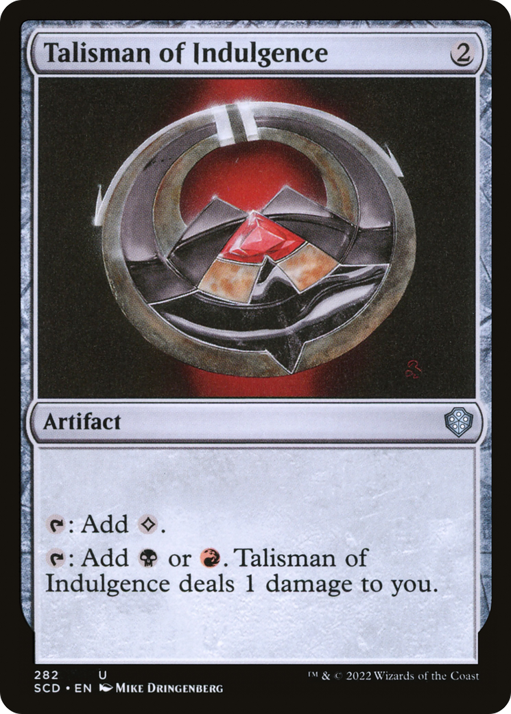 Talisman of Indulgence [Starter Commander Decks] - Magic: The Gathering - Card Brawlers | Quebec | Canada |