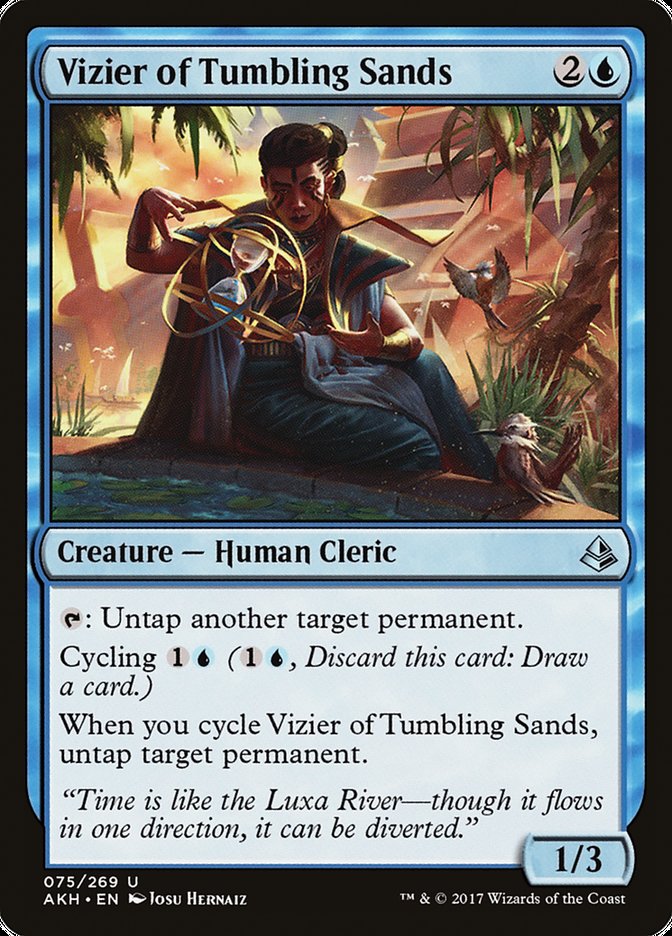 Vizier of Tumbling Sands [Amonkhet] - Magic: The Gathering - Card Brawlers | Quebec | Canada |