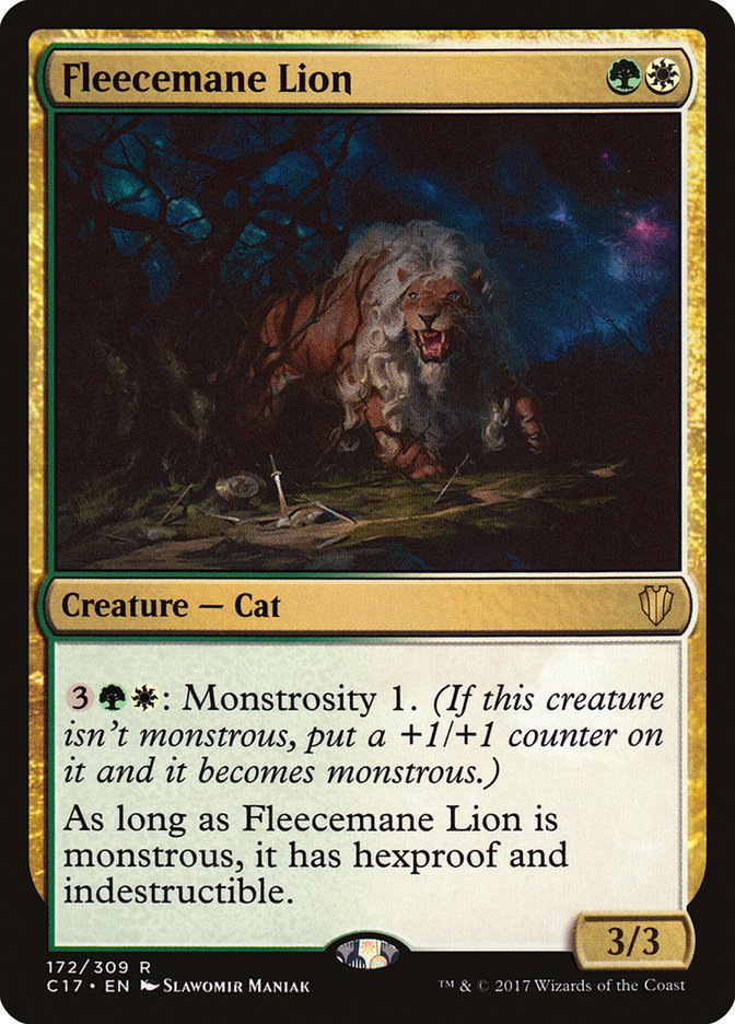 Fleecemane Lion [Commander 2017] - Magic: The Gathering - Card Brawlers | Quebec | Canada |