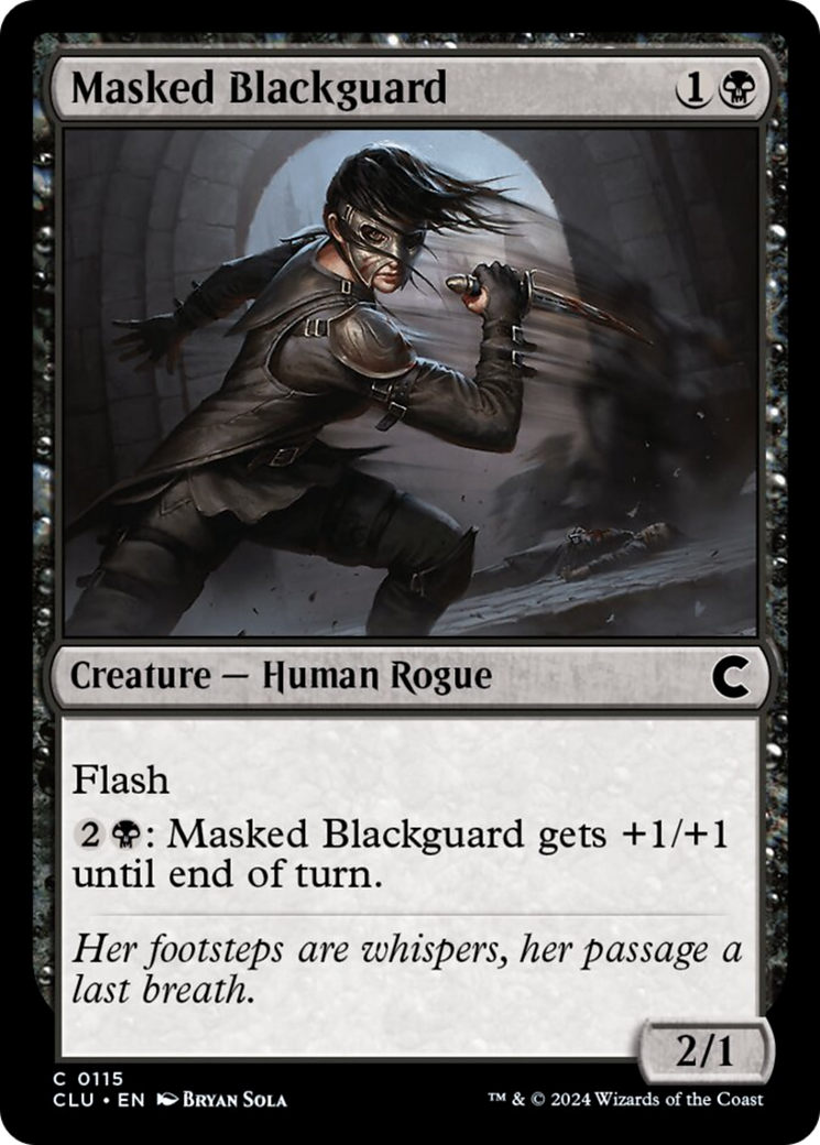 Masked Blackguard [Ravnica: Clue Edition] - Magic: The Gathering - Card Brawlers | Quebec | Canada |
