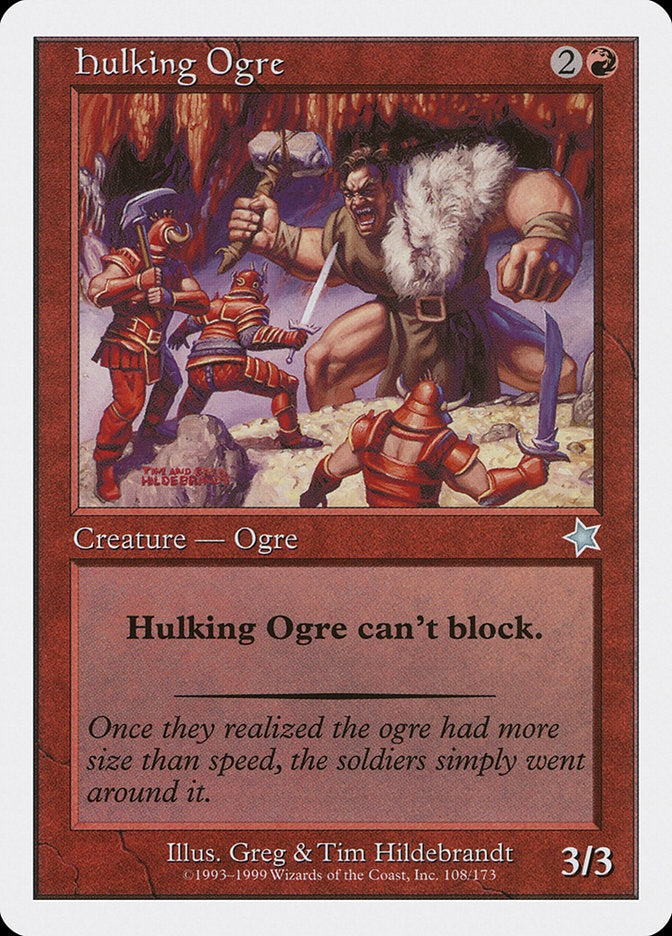 Hulking Ogre [Starter 1999] - Magic: The Gathering - Card Brawlers | Quebec | Canada |