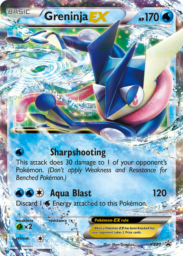 Greninja EX (XY20) [XY: Black Star Promos] - Pokémon - Card Brawlers | Quebec | Canada |