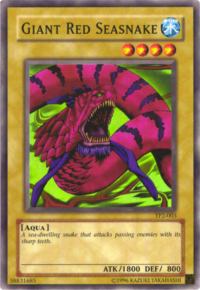 Giant Red Seasnake [TP2-003] Super Rare - Yu-Gi-Oh! - Card Brawlers | Quebec | Canada |