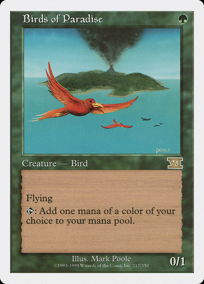 Birds of Paradise [Classic Sixth Edition] - Magic: The Gathering - Card Brawlers | Quebec | Canada |