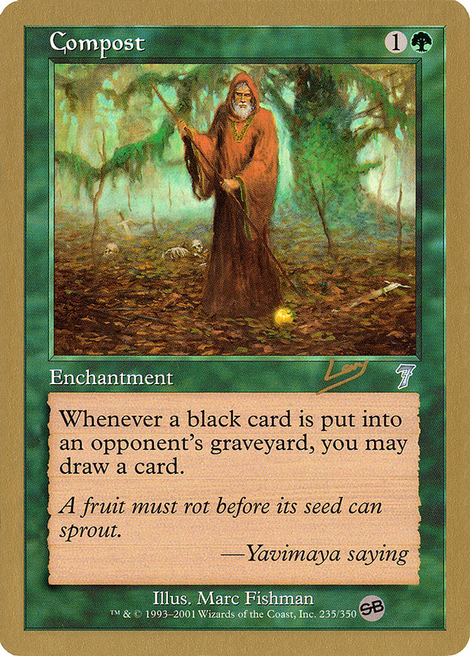 Compost (Raphael Levy) (SB) [World Championship Decks 2002] - Magic: The Gathering - Card Brawlers | Quebec | Canada |