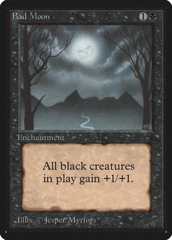 Bad Moon [Beta Edition] - Magic: The Gathering - Card Brawlers | Quebec | Canada |