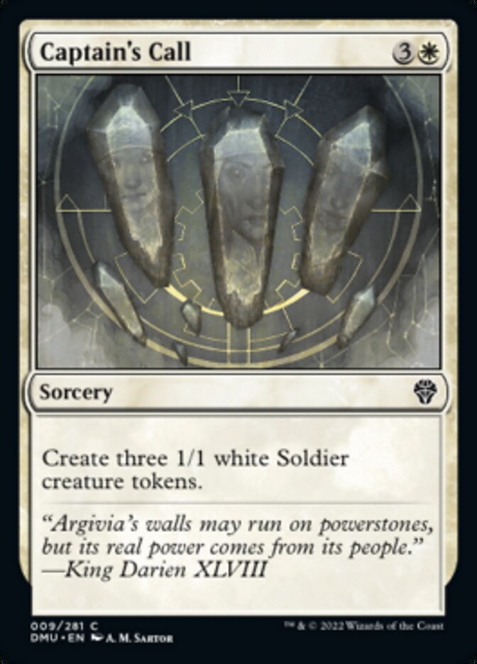 Captain's Call [Dominaria United] - Magic: The Gathering - Card Brawlers | Quebec | Canada |