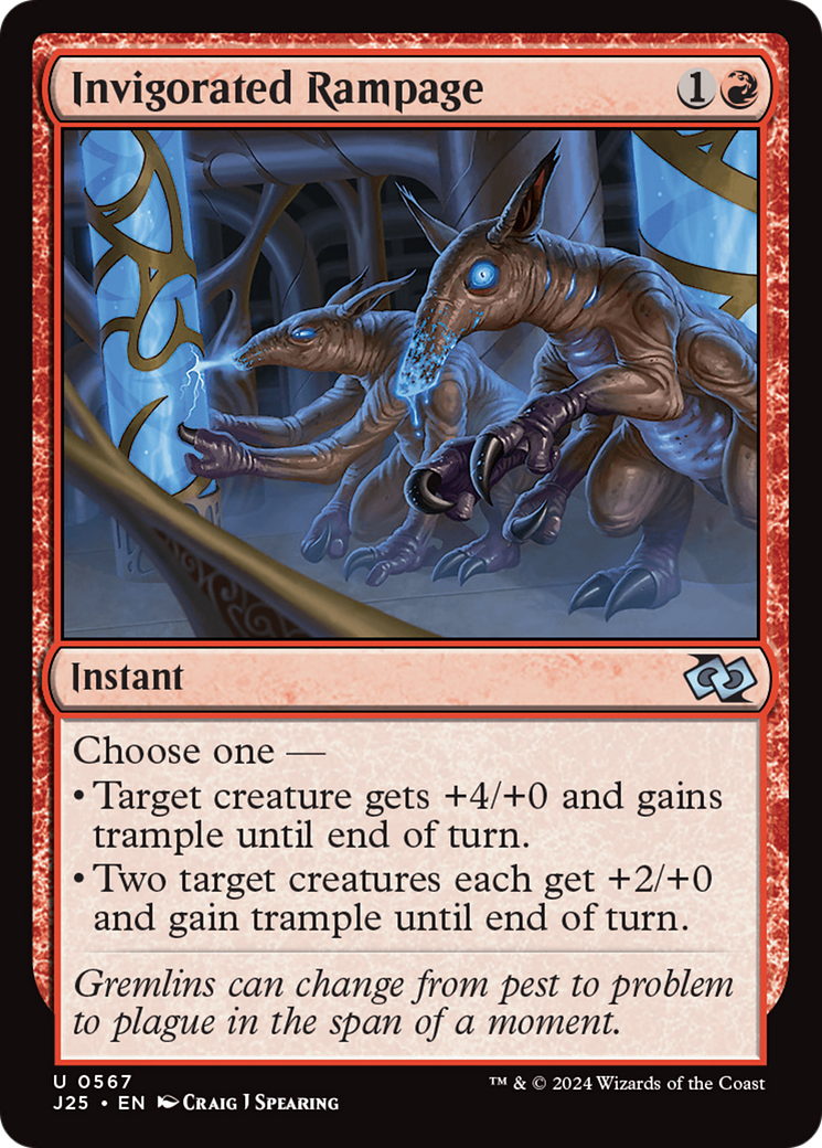 Invigorated Rampage [Foundations Jumpstart] - Magic: The Gathering - Card Brawlers | Quebec | Canada |