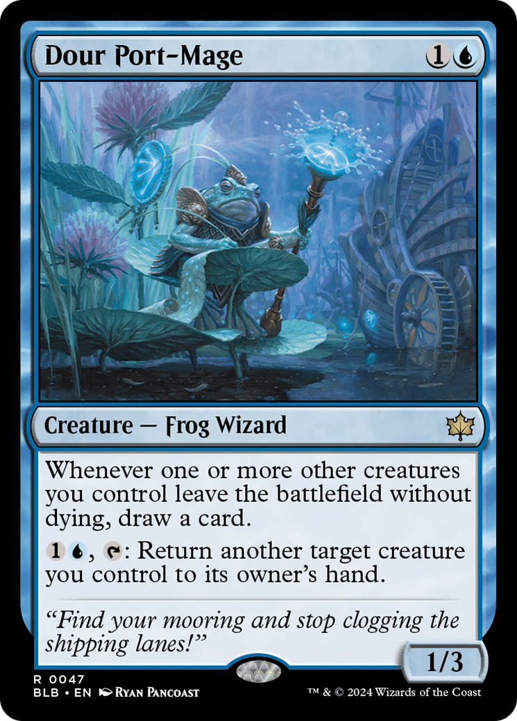 Dour Port-Mage [Bloomburrow] - Magic: The Gathering - Card Brawlers | Quebec | Canada |
