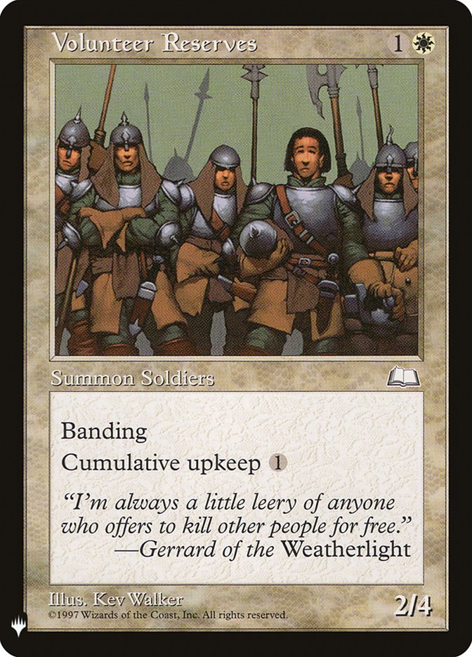 Volunteer Reserves [Mystery Booster] - Magic: The Gathering - Card Brawlers | Quebec | Canada |