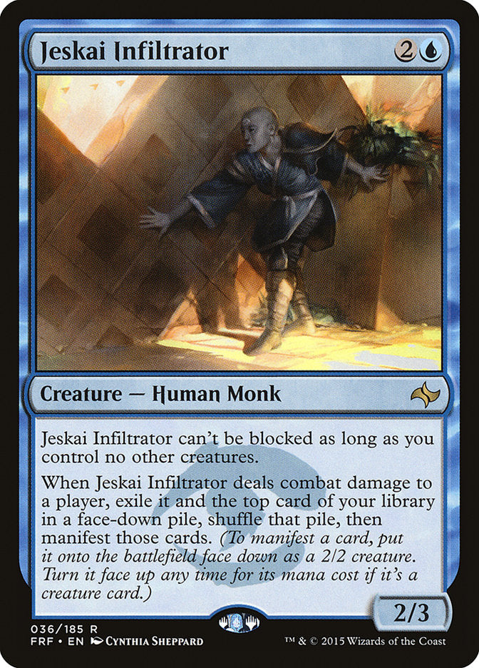 Jeskai Infiltrator [Fate Reforged] - Magic: The Gathering - Card Brawlers | Quebec | Canada |