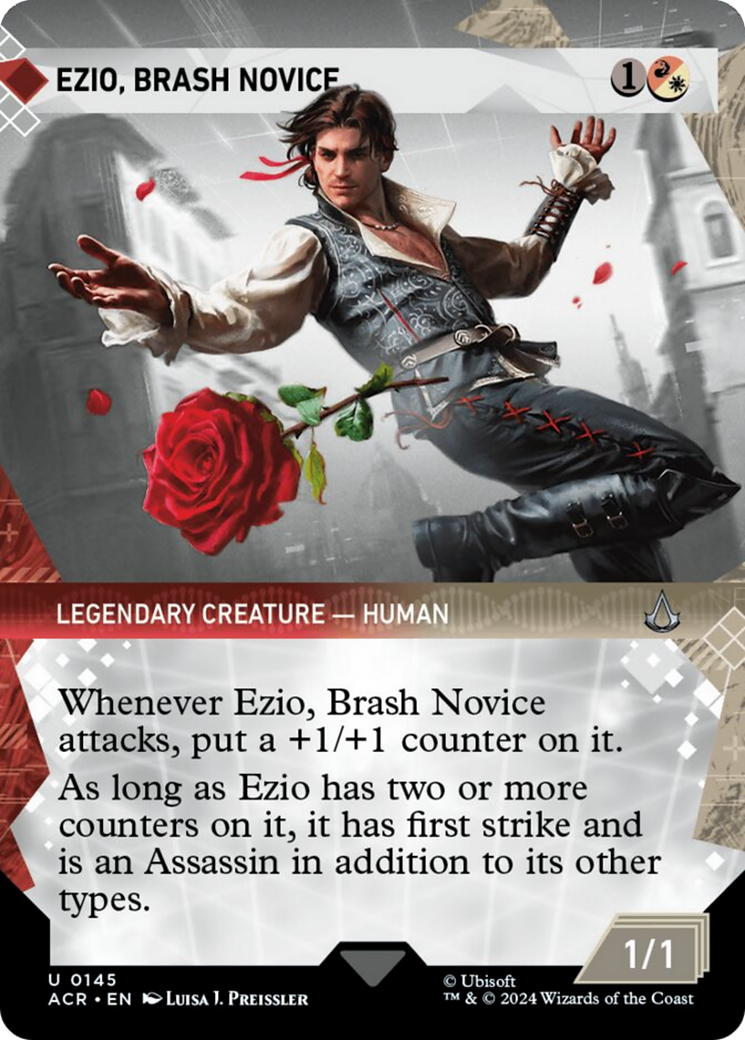 Ezio, Brash Novice (Showcase) [Assassin's Creed] - Magic: The Gathering - Card Brawlers | Quebec | Canada |