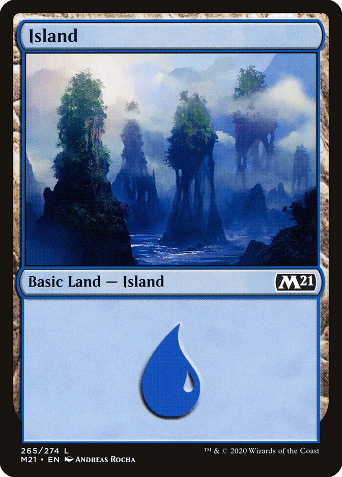 Island (265) [Core Set 2021] - Magic: The Gathering - Card Brawlers | Quebec | Canada |