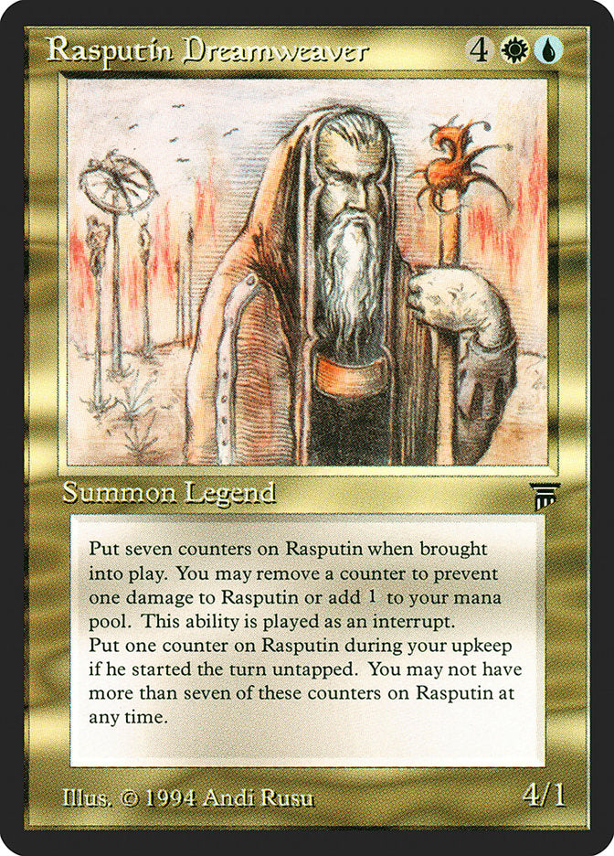 Rasputin Dreamweaver [Legends] - Magic: The Gathering - Card Brawlers | Quebec | Canada |