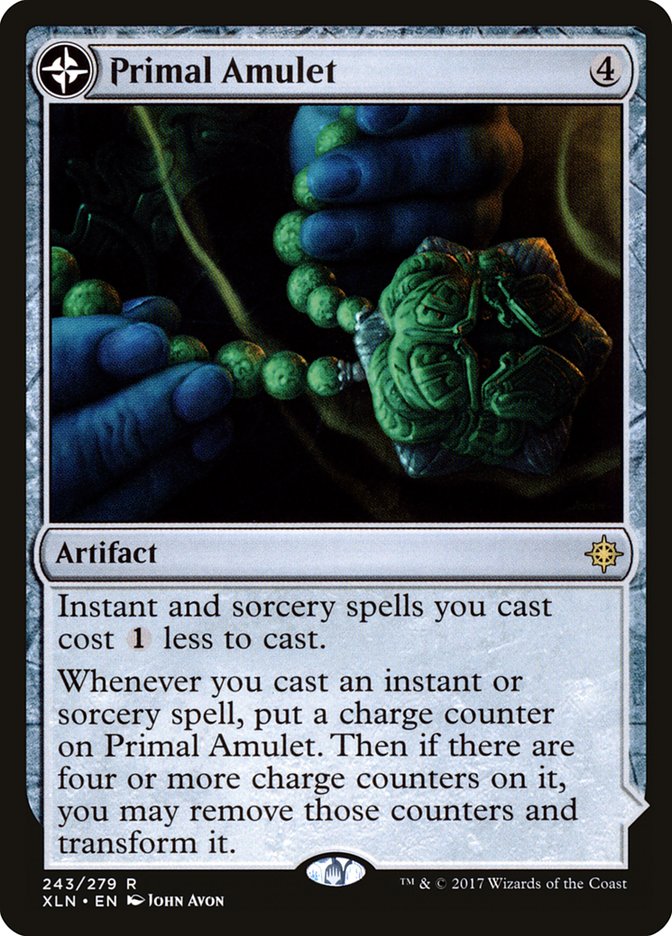 Primal Amulet // Primal Wellspring [Ixalan] - Magic: The Gathering - Card Brawlers | Quebec | Canada |
