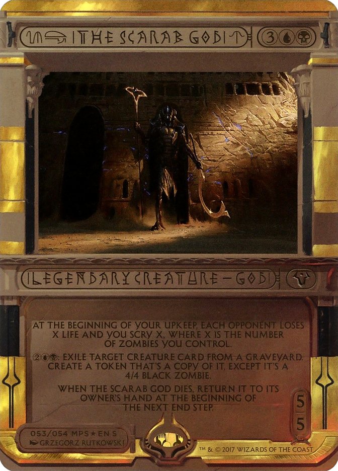 The Scarab God (Invocation) [Amonkhet Invocations] - Magic: The Gathering - Card Brawlers | Quebec | Canada |