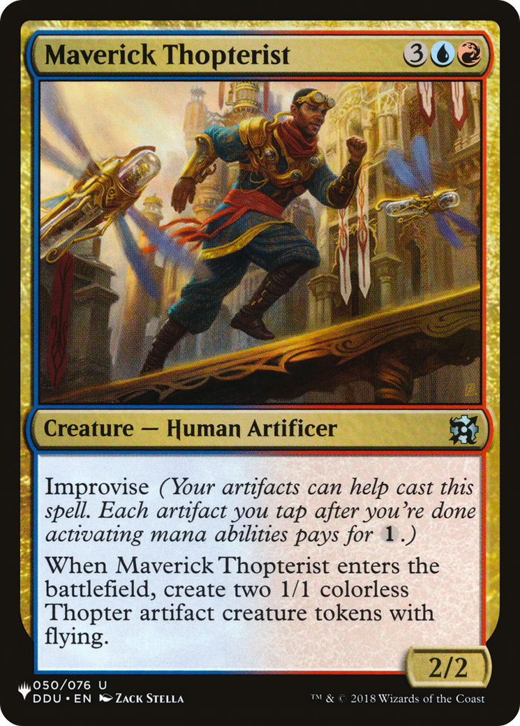 Maverick Thopterist (DDU) [The List] - Magic: The Gathering - Card Brawlers | Quebec | Canada |