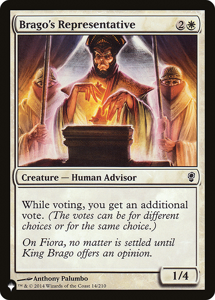 Brago's Representative [The List] - Magic: The Gathering - Card Brawlers | Quebec | Canada |