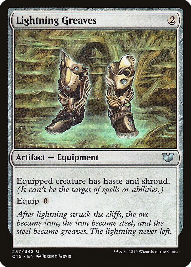Lightning Greaves [Commander 2015] - Magic: The Gathering - Card Brawlers | Quebec | Canada |