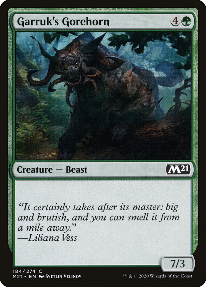 Garruk's Gorehorn [Core Set 2021] - Magic: The Gathering - Card Brawlers | Quebec | Canada |